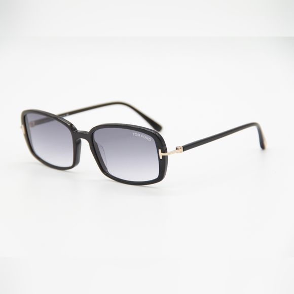 NEW TOM FORD BONHAM SUNGLASSES TOM FORD TF923 01B WOME SQUARE FT0923/S